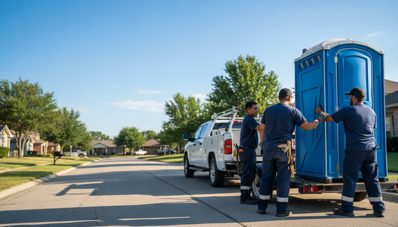 Portable Toilet Rental in New London, IA near me